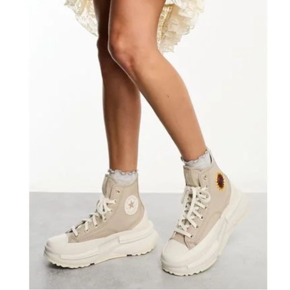 Converse Sneakers Run Star Legacy CX Sunflower High Top Platform Size 9 - Picture 15 of 15